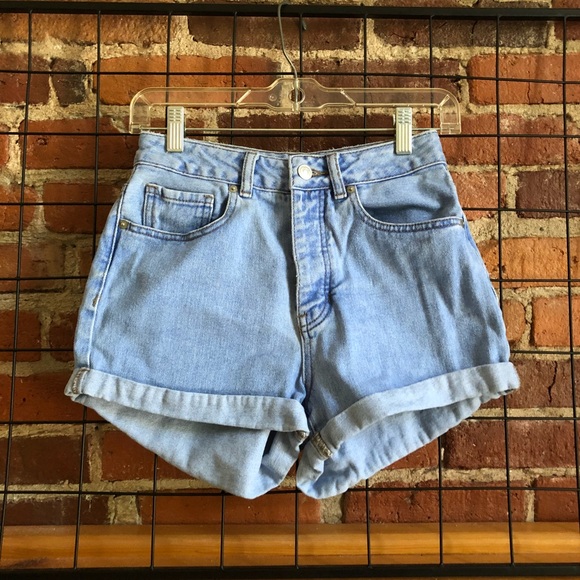 brandy melville high waisted shorts